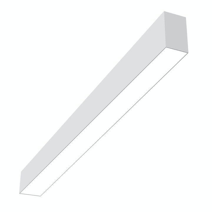 2FT Architectural Linear Downlight, 3000 Lumen Max, Wattage and CCT Selectable, 120-277V