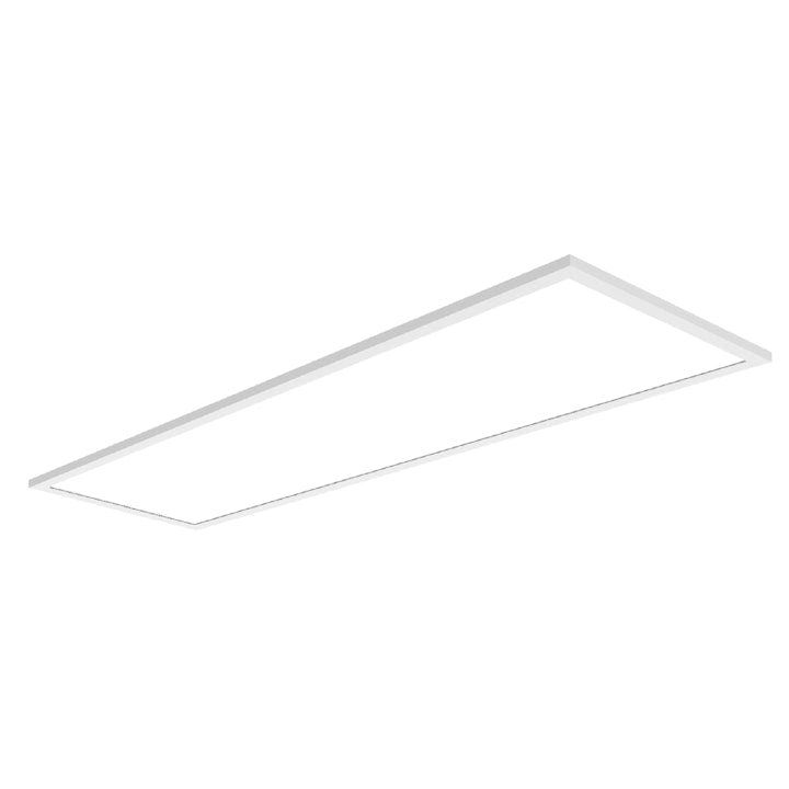 1x4 Surface Mount LED Panel: Internal-Line, 1.34" Thick, 4400 Lumen Max, Wattage and CCT Selectable, 120-277V