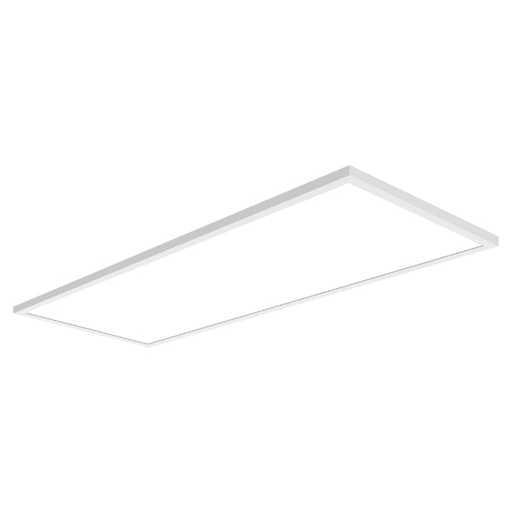 2x4 Surface Mount LED Panel: Internal-Line, 1.34" Thick, 5500 Lumen Max, Wattage and CCT Selectable, 120-277V