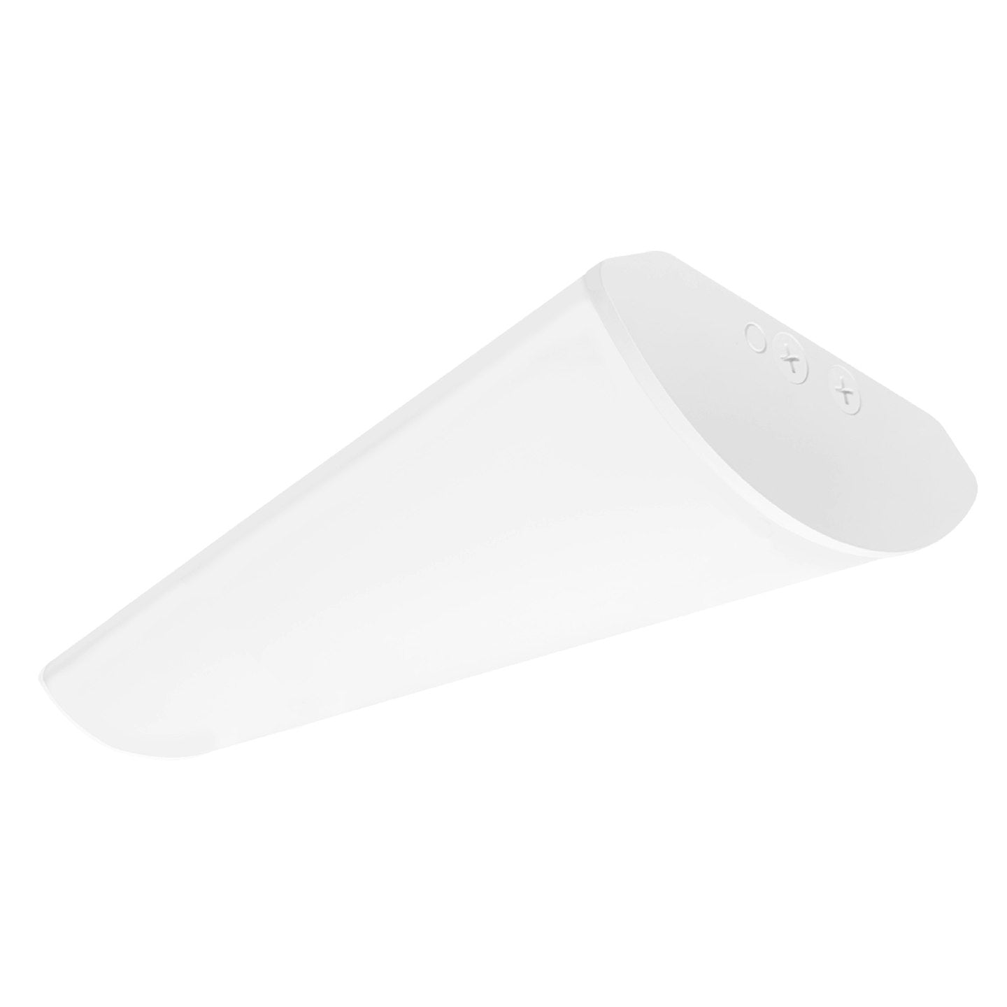10" X 4FT LED Frosted Wrap Light, 6500 Lumen Max, Wattage and CCT Selectable, 120-277V