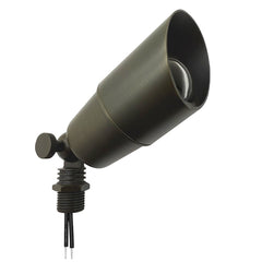 Landscape Bullet Light - MR-16: Style 2 Modern, 12V, Oil Rubbed Bronze or Matte Black