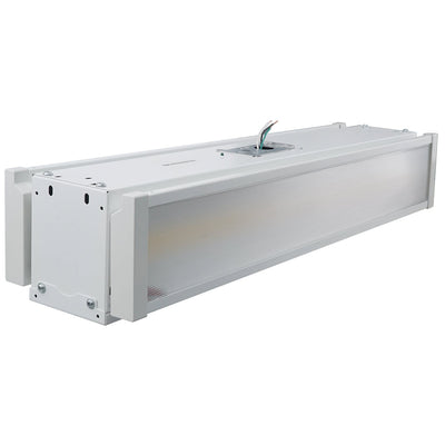 Foldable 2 Foot Linear High Bay, 23,625 Lumens, 145W/160W/175W Selectable, 5000K, 0-10V Dimmable, 120-277V, White Finish