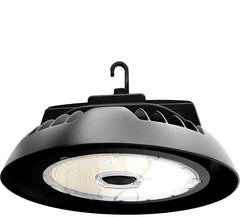 NEW GEN. UFO HIGHBAY, WATTAGE AND CCT ADJ. WATTS 230/200/150/100W, 30/40/50/57K, 0-10V, Black or White