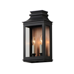 Savannah VX 2-Light Outdoor Sconce, Antique Copper / Black Oxide or Black Oxide