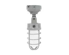 LED RGB Vapor Tight Jelly Jar, 2,148 Lumens,Wattage Selectable, 120-277V, Integrated Photocell
