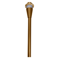 15in AA SERIES PATH LIGHT STEM RGBW BLUETOOTH WG APP, Cap Option Available, Black, Antique Brass, or Oil-Rubbed Bronze
