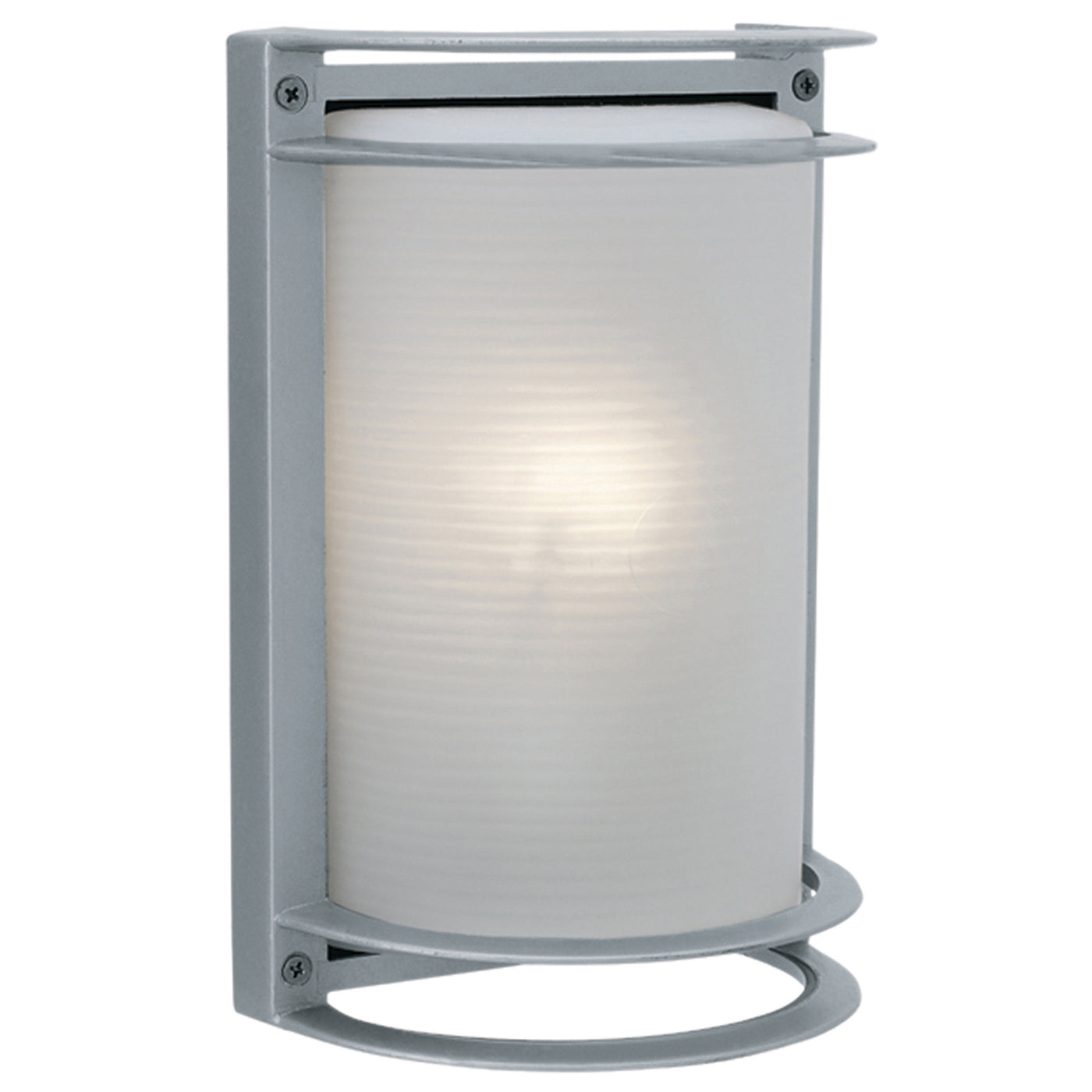 1 Light 10.5" Outdoor Wall Light, 60W, 120V, Satin, Nevis Collection