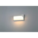 Modern wall-mounted light fixture on a gray background
