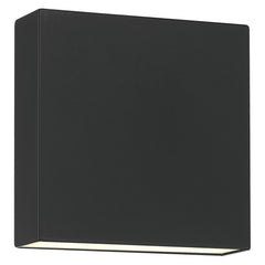 Strand Bi-Directional Outdoor LED Wall Mount, 3000K, 850 Lumens, 12W, 120V, Black