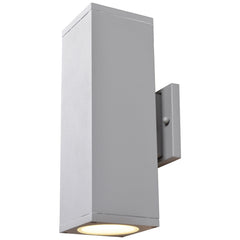Bayside Bi-Directional Outdoor LED Wall Mount, 3000K, 2100 Lumens, 30W, 120V, Satin