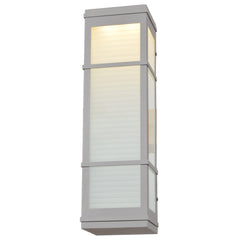 Metropolis Outdoor LED Wall Mount, 3000K, 1900 Lumens, 28W, 120V, Satin