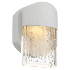 Mist Outdoor LED Wall Mount, 3000K, 1100 Lumens, 15W, 120V, Satin