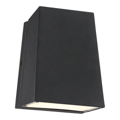 Edge, Outdoor LED Wall Mount, 3000K, 900 Lumens, 9W, 120V, Black