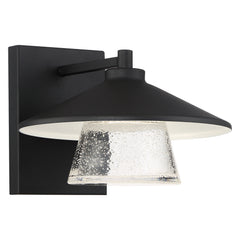 Silo Outdoor LED Wall Mount, 3000K, 716 Lumens, 9W, 120V, Black or Satin