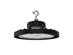 Static LED UFO High Bay, 30,000 Lumens, 200 Watt, 5000K, 120-277V, Black Finish