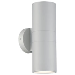 Matira Dual Bi-Directional Outdoor LED Wall Mount, 3000K, 1600 Lumens, 18W, 120V, Satin