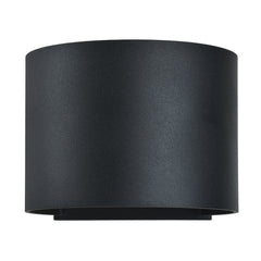 Curve Bi-Directional Outdoor LED Wall Mount, 3000K, 480 Lumens, 6W, 120V, Black, Bronze or White