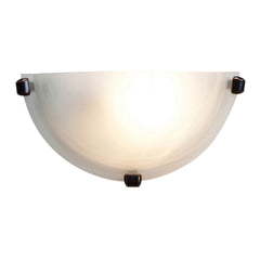 1 Light LED Wall Sconce, 10W, 120V, Oil Rubbed Bronze Finish, Mona Collection