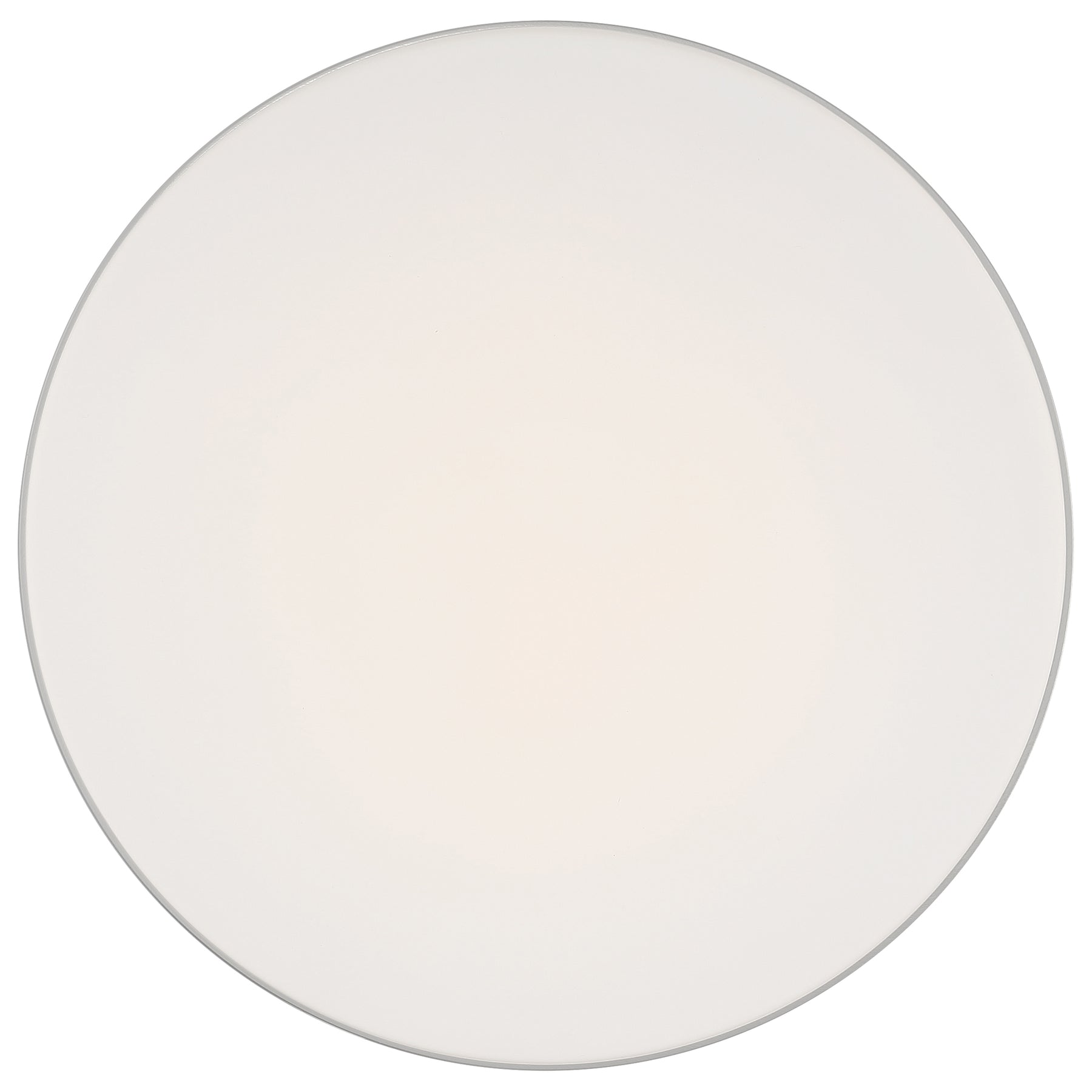 11" LED Flush Mount Ceiling Light, 2000 Lumens, 30W, 3000K, 120V, Brushed Steel, Roma Collection