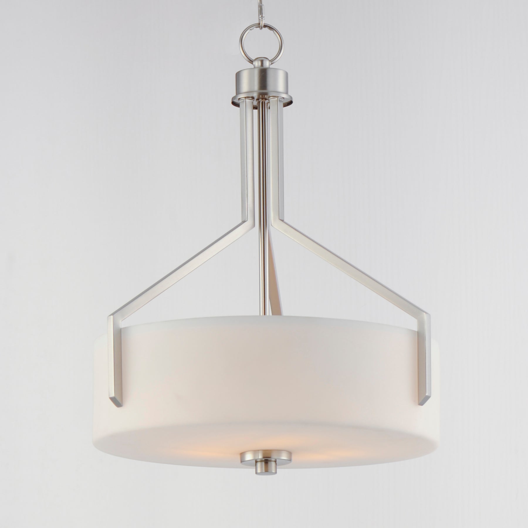 Dart 3-Light Pendant, Satin Brass or Satin Nickel
