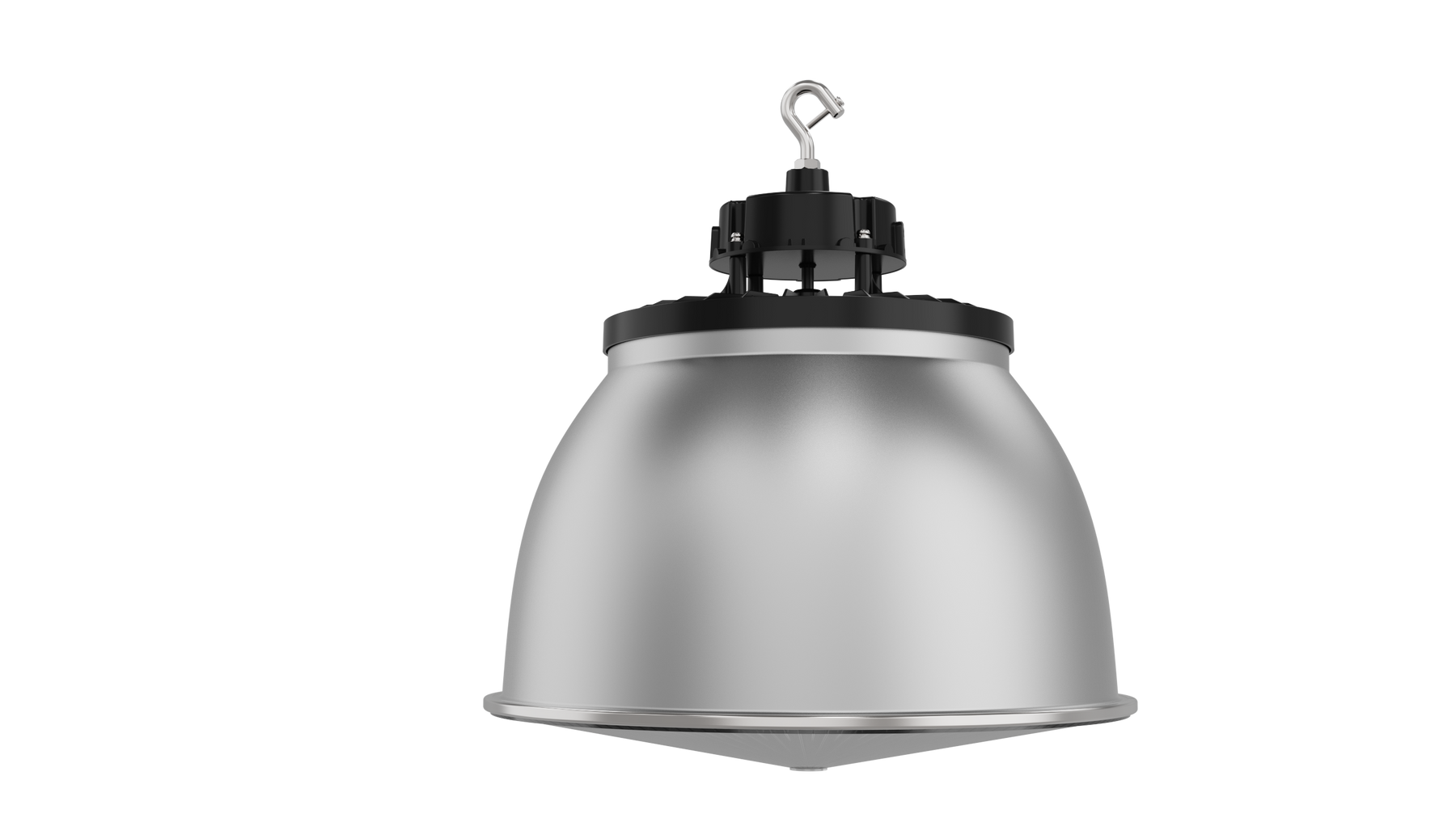 Aries G4 LED UFO High Bay, 24,000 Lumen Max, Wattage and CCT Selectable,  Black Finish, Comparable to 320-400 Watt HID Fixture, 120-277V