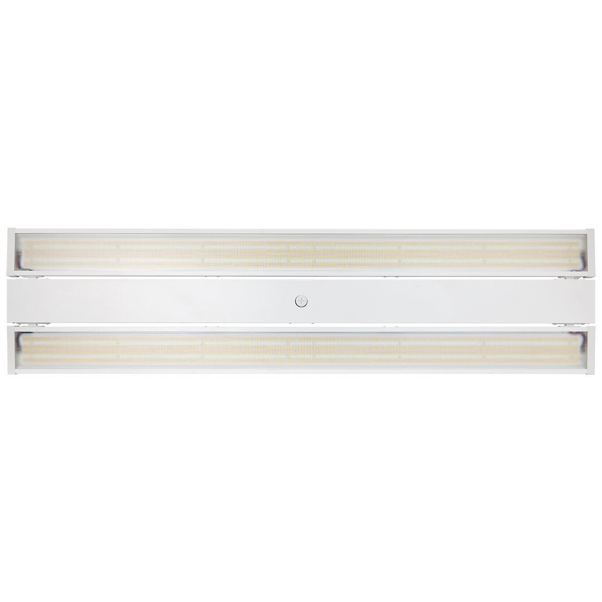 Foldable 4 Foot Linear High Bay, 59,400 Lumens, 360W/400W/440W Selectable, 5000K, 0-10V Dimmable, 120-277V, White Finish
