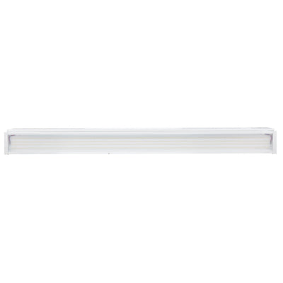 Foldable 4 Foot Linear High Bay, 47,250 Lumens, 290W/320W/350W Selectable, 5000K, 0-10V Dimmable, 120-277V, White Finish