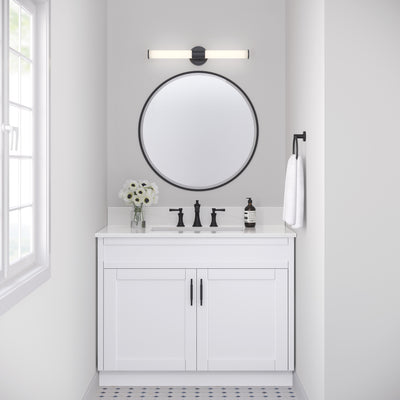 Millennium Lighting 24" Vanity Light, 20W, Trumann Collection (Available in Brushed Nickel, Polished Chrome, Matte Black, Modern Gold)