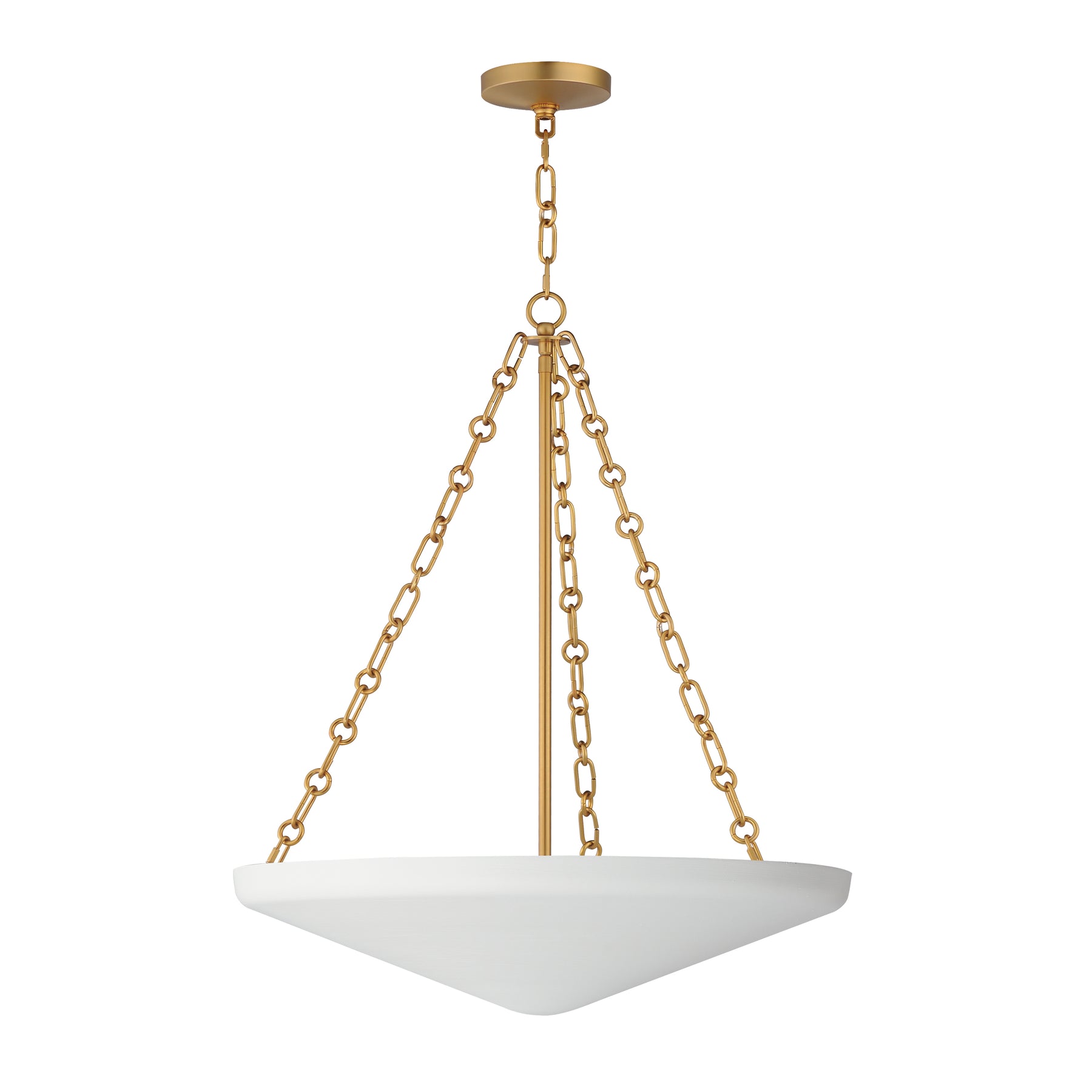 Artemis 6-Light Pendant, Natural Aged Brass