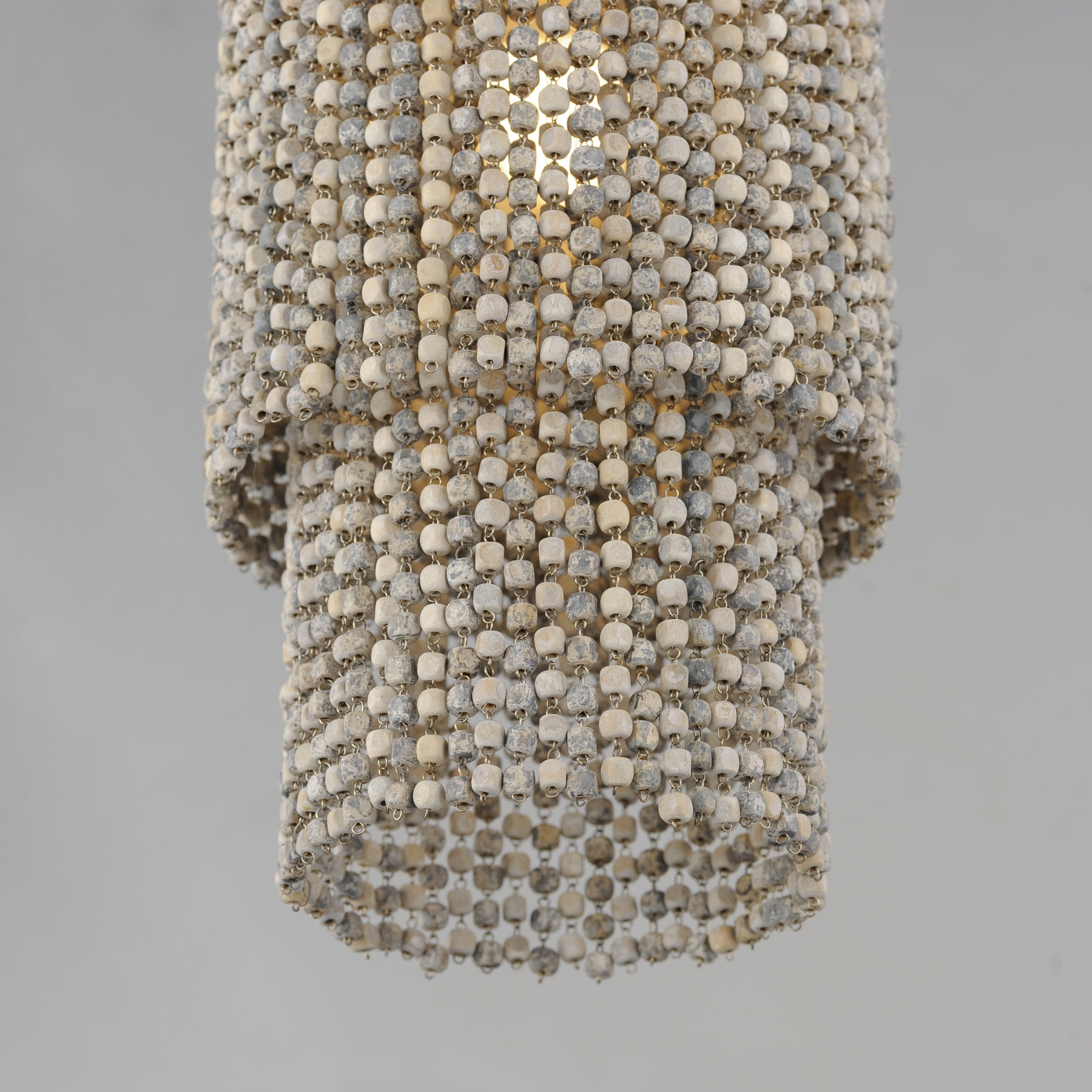 Fontaine 1-Light Pendant, Golden Silver