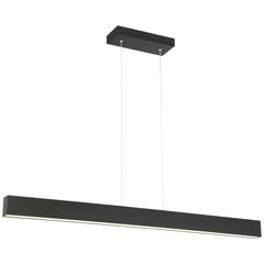 4FT LED Linear Pendant, 4800 Lumens, 42W, 3000K, 120-277V, Gray, Matte Black and Matte White