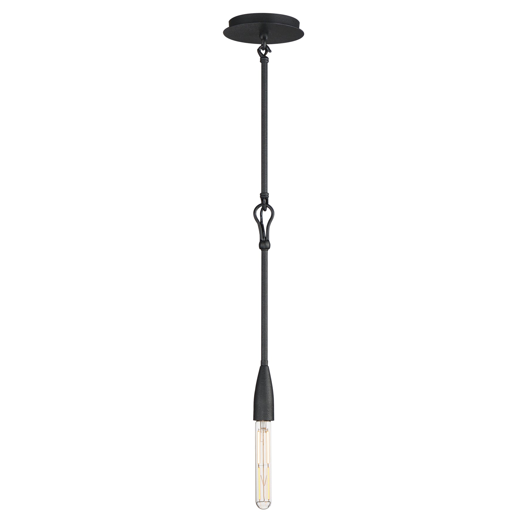 Pioneer 1-Light Pendant, Anthracite