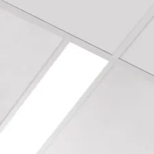 4FT Slim 4" Linear Recessed Light, 3400 Lumen Max, Wattage and CCT Selectable, 110-277V