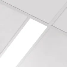 8FT Slim 4" Linear Recessed Light, 3400 Lumen Max, Wattage and CCT Selectable, 110-277V