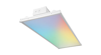 2FT LED RGBW Linear High Bay, 26,520 Lumens, 220W, CCT Selectable, 120-277V