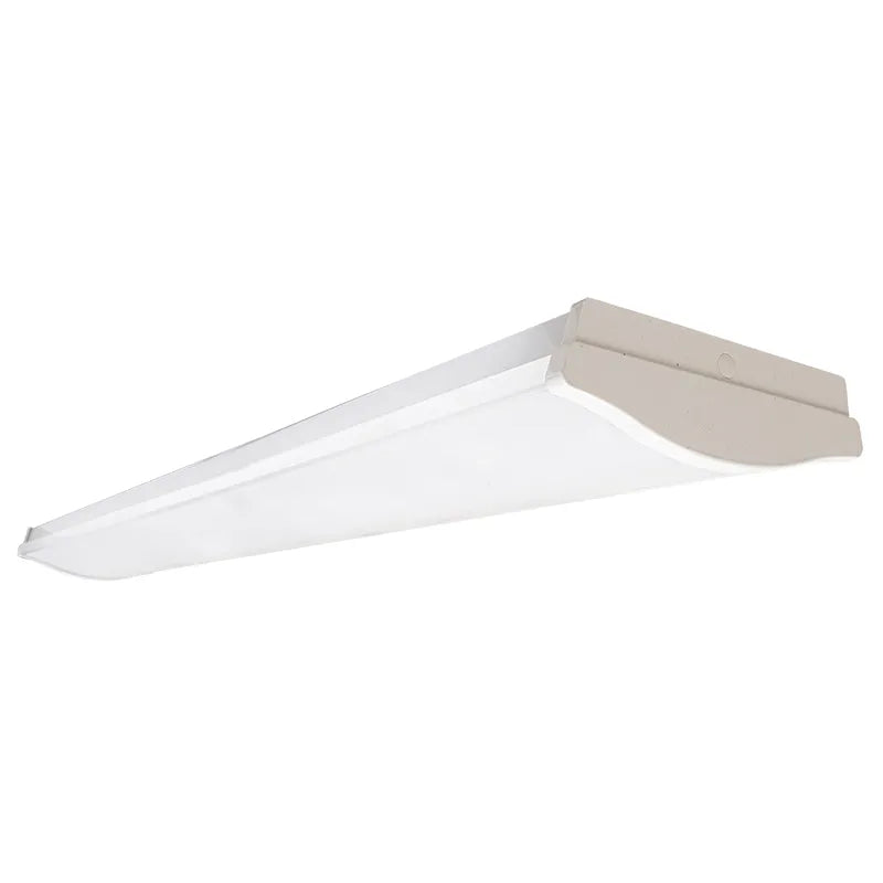 4FT LED Architectural Wrap-Around Light, 4400 Lumen Max, Wattage and CCT Selectable, 120-277V