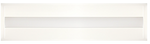 1 x 4 FOOT LED SELECTABLE COLOR TEMP. & WATTAGE TROFFER, AC 120-277V