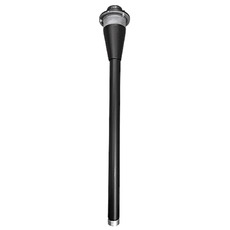 22in AA SERIES PATH LIGHT STEM 3CCT, Cap Option Available, Black, Antique Brass, or Oil-Rubbed Bronze