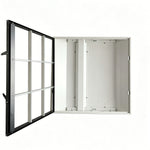 2X2 Foot LED Ready 9 Cell Parabolic Troffer, LED T8 Tube Ready (3 Lamps), Non-Shunted, Single/Double Ended, 120-277V