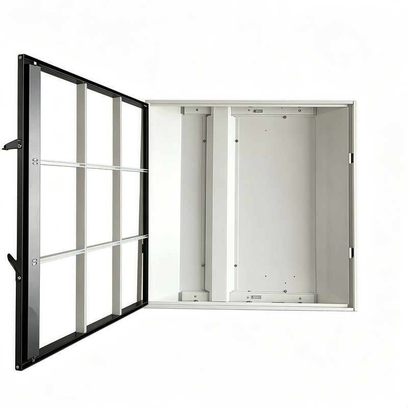 2X2 Foot LED Ready 9 Cell Parabolic Troffer, LED T8 Tube Ready (3 Lamps), Non-Shunted, Single/Double Ended, 120-277V