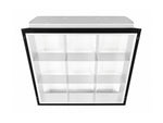 2X2 Foot LED 9 Cell Parabolic Troffer, LED T8 Tube Ready (2 Lamps), 120-277V