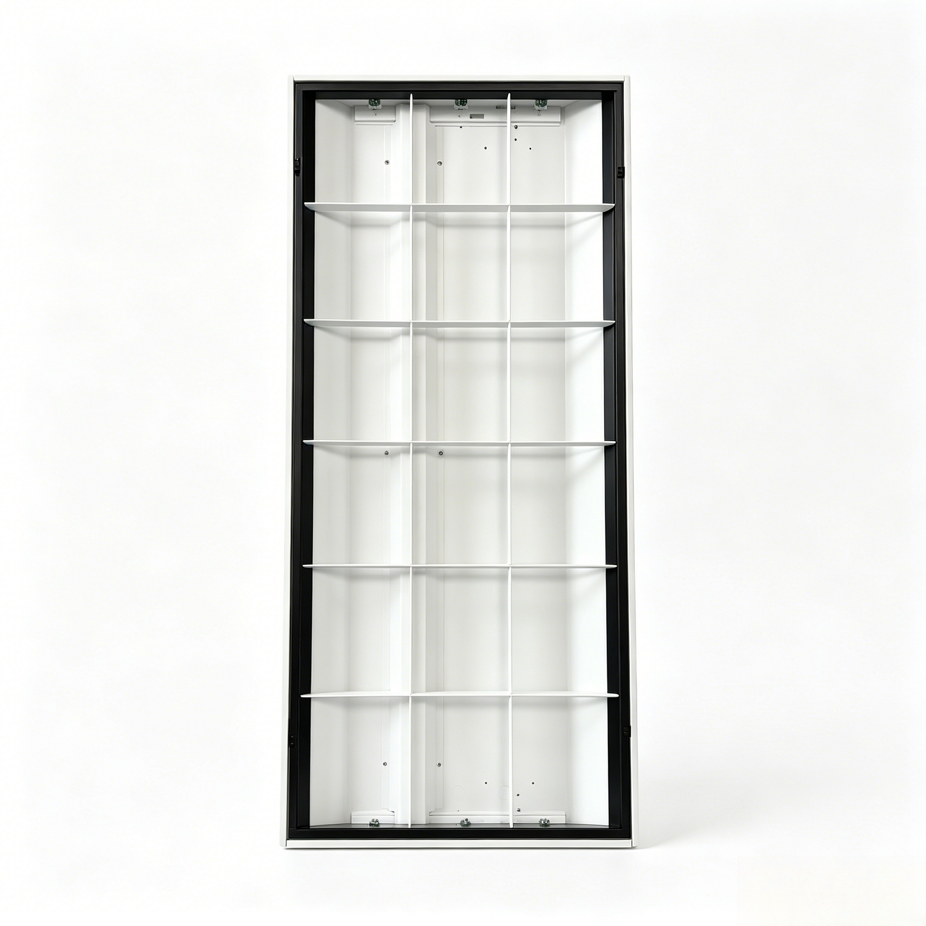 2 x 4 Foot LED Ready 18 Cell Parabolic Troffer, LED T8 Tube Ready (3 Lamps), Non-Shunted, Single/Double Ended, 120-277V