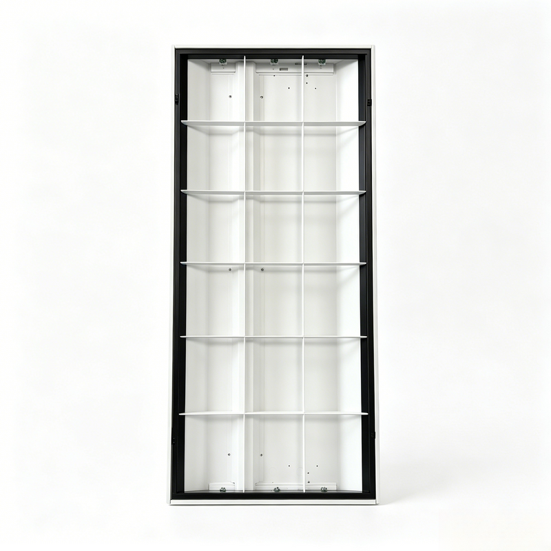 2 x 4 Foot LED Ready 18 Cell Parabolic Troffer, LED T8 Tube Ready (3 Lamps), Non-Shunted, Single/Double Ended, 120-277V