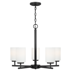 Oslo Collection - Five Light Chandelier | Finish: Midnight Black - 31161EN3-112