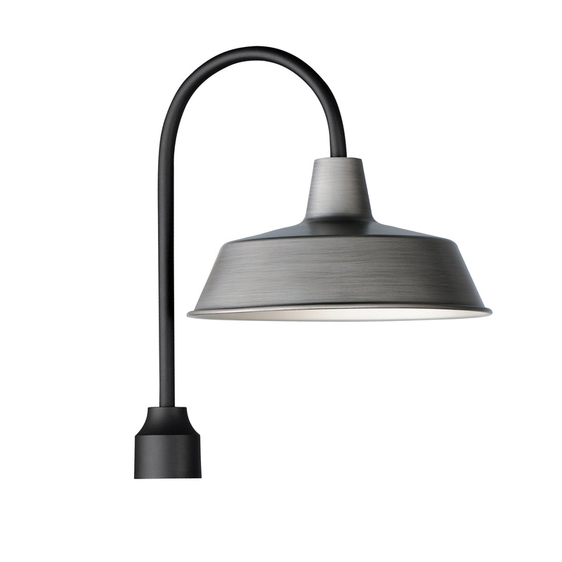 Pier M-Outdoor Post Lantern, 120V, Black, Empire Bronze or Weathered Zinc Finish