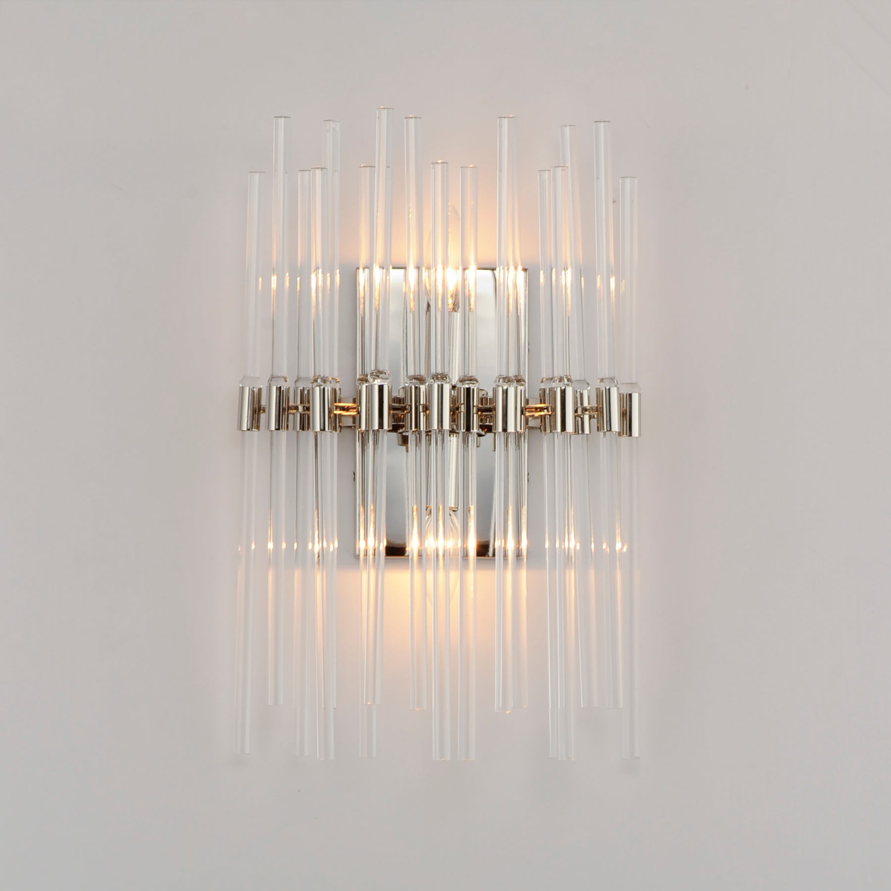 Divine 2-Light Wall Sconce, 120W, 120V, Polished Chrome or Heritage Finish