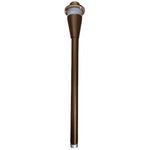 22in AA SERIES PATH LIGHT STEM RGBW BLUETOOTH WG APP, 200 Lumens, Cap Option Available, Black, Antique Brass, or Oil-Rubbed Bronze