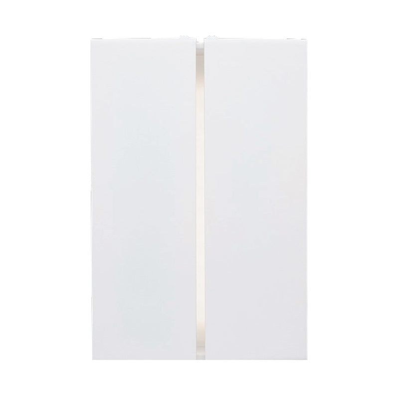 LED Wall Sconce, 10W, CCT Selectable, Matte Black, White or Gray Finish