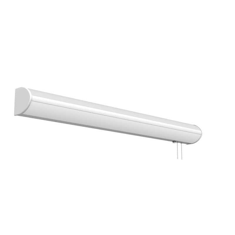 4FT LED Direct/Indirect Overhead Bed Light with Pull Chain, 7,500 Lumens, CCT Selectable, 120-277V