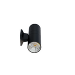 4" LED Architectural Indoor Wall Mount Cylinder Light, 3300 Lumens, 30W Direct/Indirect, CCT Selectable, 120-277V, Black or White